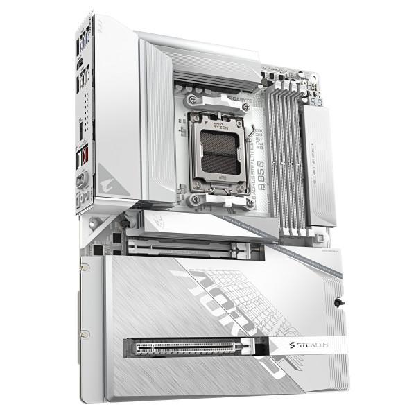 Фото - Материнская плата Gigabyte B850 AORUS STEALTH ICE