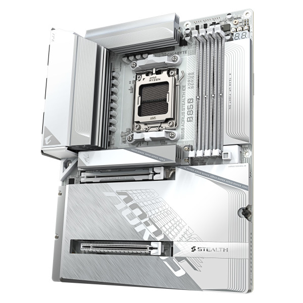 Фото - Материнская плата Gigabyte B850 AORUS STEALTH ICE