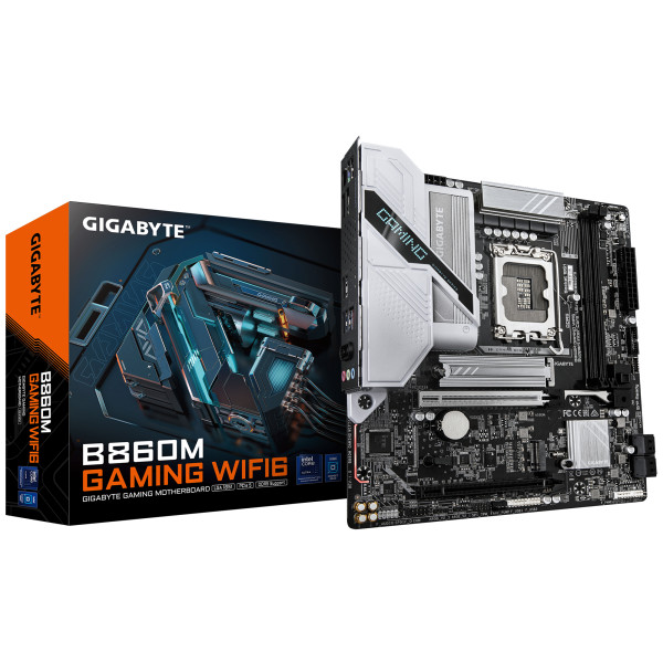 Фото - Материнская плата Gigabyte B860M GAMING WIFI6 Фото - Материнская плата Gigabyte B860M GAMING WIFI6