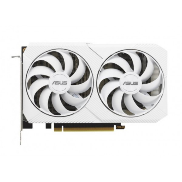 Фото - Видеокарта Asus GF RTX 3060  8GB GDDR6 Dual OC White (DUAL-RTX3060-O8G-WHITE)