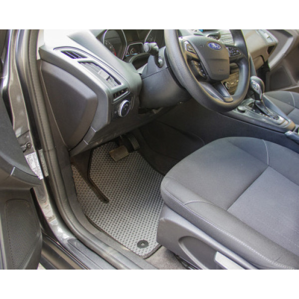 Фото - EVA коврики в салон авто EVAtech для Focus (C346) Ford 2011-2018 3 поколение Htb USA FD1651C5FC2RBB