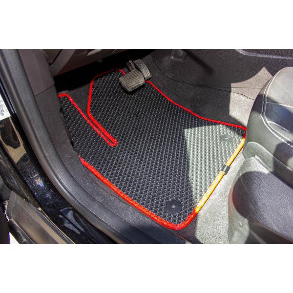 Фото - EVA коврики в салон авто EVAtech для Focus (C346) Ford 2011-2018 3 поколение Htb USA FD1651C5AV2RBB