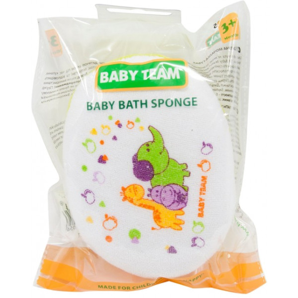 Фото - Детская мочалка Baby Team спонж (7405)