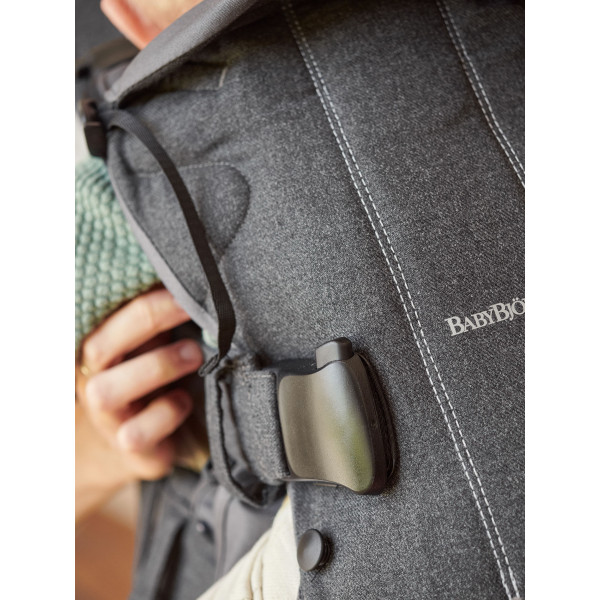 Фото - Рюкзак - кенгуру Baby Bjorn Baby Carrier One Cotton Mix Denim Grey (98094)