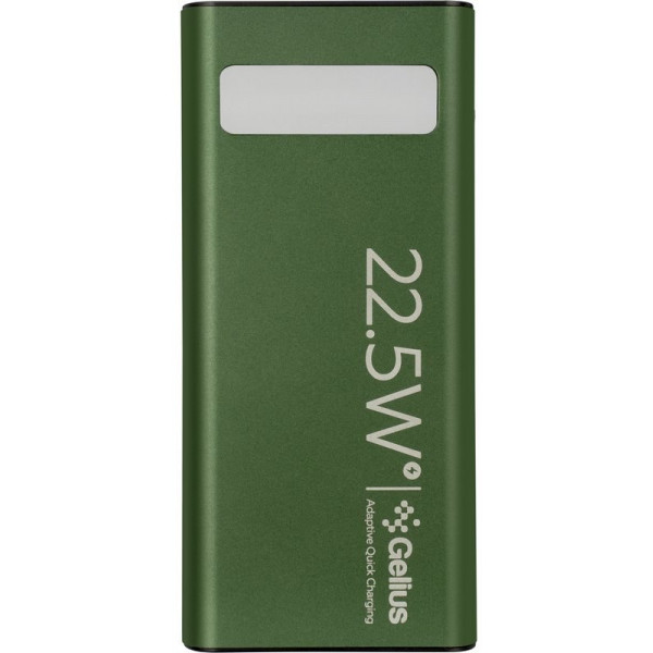 Фото - Батарея мобильная Gelius Lightstone GP-PB300 30000mAh Green (90465)
