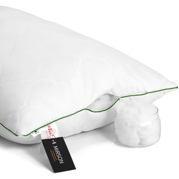 Фото - Подушка стандартная MirSon бамбуковая Eco 0412 универсальная 70х70 см (2200000041579)