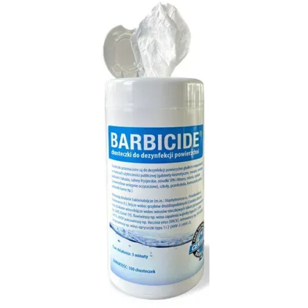 Фото - Чистящее средство для оргтехники Barbicide Wipes 100 шт. (5906735706161)