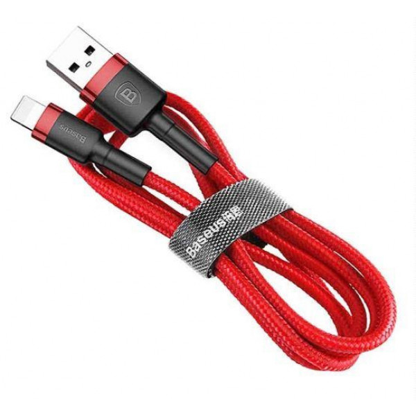 Фото - Кабель синхронизации данных Baseus Cafule USB to Type-C 1m Red-Red (CATKLF-B09)