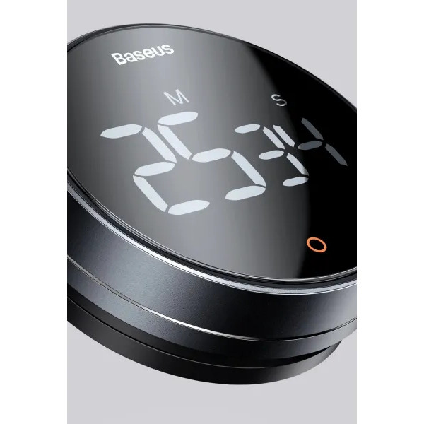 Фото - Кухонный таймер цифровой Baseus Pro Dark Grey (FMDS000013)