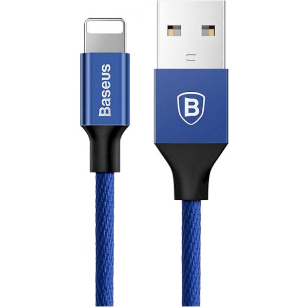 Фото - Кабель синхронизации данных Baseus Yiven USB-Lightning 1.2m Navy Blue (CALYW-13)