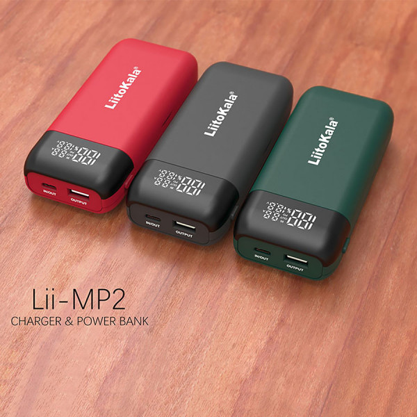 Фото - Батарея мобильная LiitoKala Lii-MP2 Black PowerBank QC3.0&PD3.0