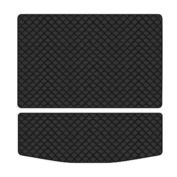 Фото - Коврики из экокожи в багажник авто EVAtech ECO для Outlander 7 seats Mitsubishi 2013 3 поколение SUV USA (MT31483BE2BBLB)