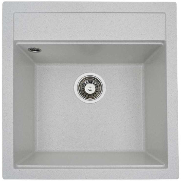 Фото - Мойка кухонная+смеситель VALESO FIESTA белая в точку +сифон