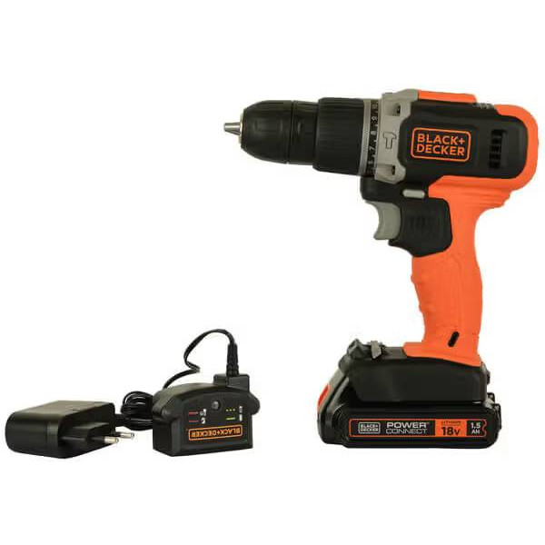 Фото - Дрель-шуруповерт Black&Decker BCD003C1