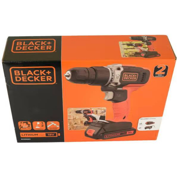 Фото - Дрель-шуруповерт Black&Decker BCD003C1