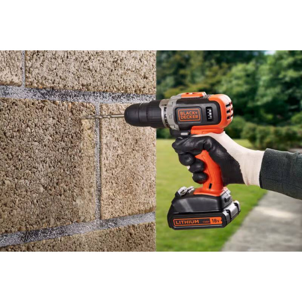 Фото - Дрель-шуруповерт Black&Decker BCD003C1