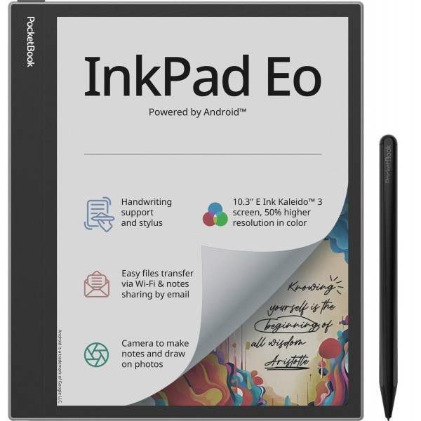 Фото - Электронная книга PocketBook InkPad Eo PB1042 Mist Grey (PB1042-M-WW)