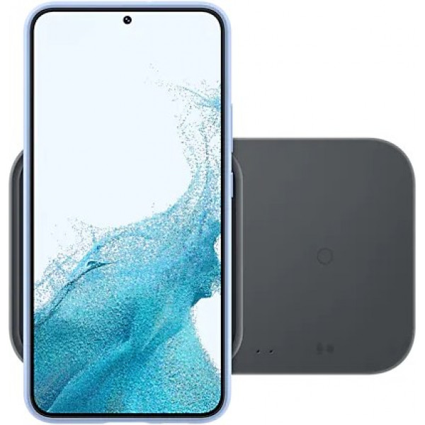 Фото - Беспроводное зарядное устройство Samsung 15W Wireless Charger Duo with TA (EP-P5400TBEGEU)