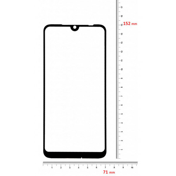 Фото - Защитное стекло для смартфона BeCover Xiaomi Redmi 7 Black (703681)