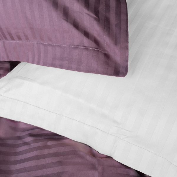 Фото - Комплект постельного белья детский MirSon Satin Stripe 30-0008 + 30-0001 Bethseda 110х140 (2200005246382)
