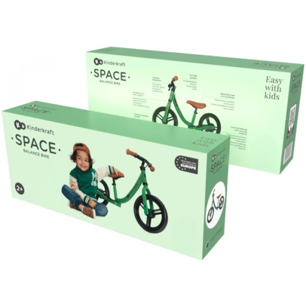 Фото - Беговел Kinderkraft Space Light Green (KRSPAC23GRE0000)