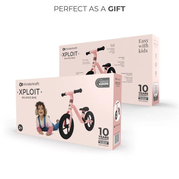 Фото - Беговел Kinderkraft Xploit Bubblegum Pink (KRXPLO00PNK0000)