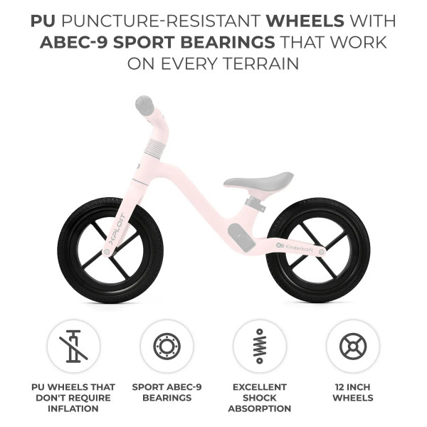 Фото - Беговел Kinderkraft Xploit Bubblegum Pink (KRXPLO00PNK0000)