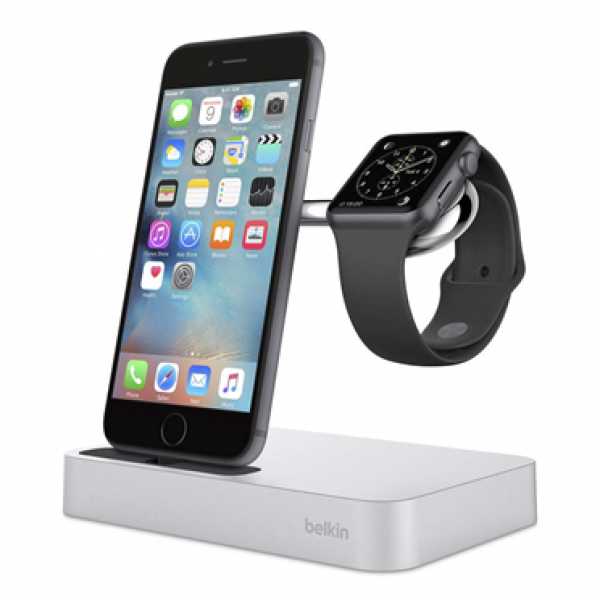Фото - Док-станция Belkin Charge Dock iWatch + iPhone (F8J183vfSLV)