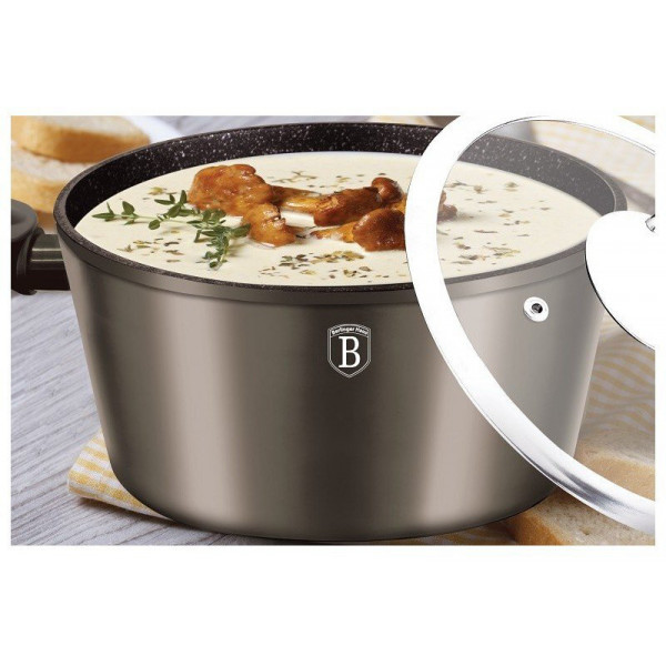 Фото - Кастрюля BerlingerHaus с крышкой 6.1 л (BH 1236N)