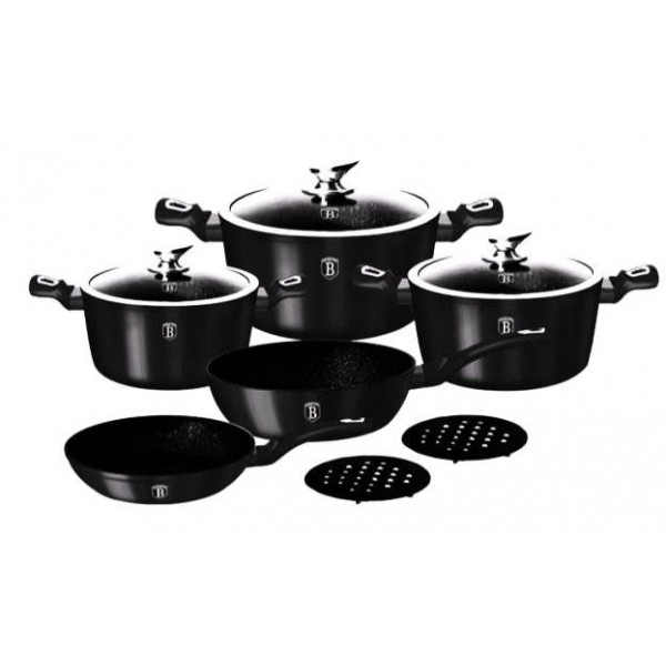 Фото - Набор посуды BerlingerHaus 10 пр. (BH 1663N) Фото - Набор посуды BerlingerHaus 10 пр. (BH 1663N)