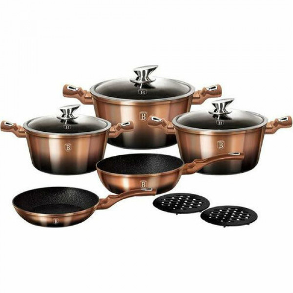 Фото - Набор посуды BerlingerHaus 10 пр. (BH 1899) Фото - Набор посуды BerlingerHaus 10 пр. (BH 1899)