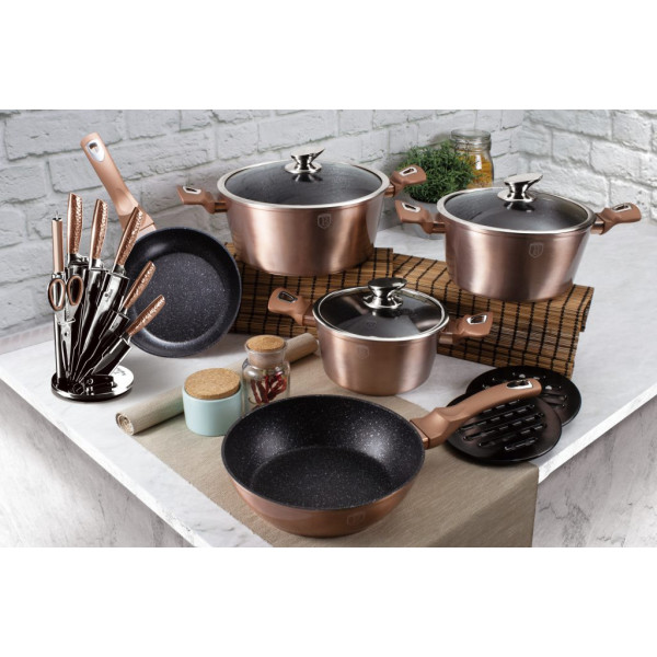 Фото - Сковорода универсальная BerlingerHaus 24 см (BH 1517N)