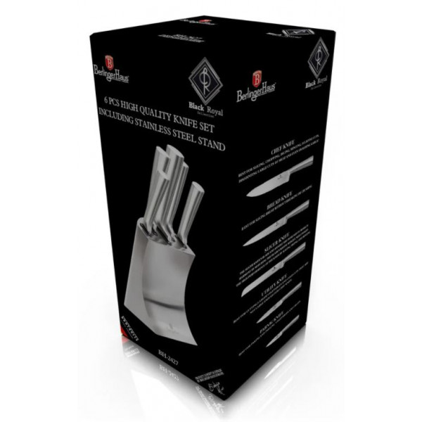 Фото - Набор ножей BerlingerHaus 6 пр. (BH 2427)