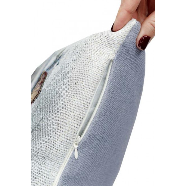 Фото - Подушка стандартная Прованс Сказочные гномы Салазки 45х45 см (038475)