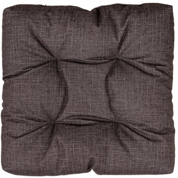 Фото - Подушка для стула Прованс FIESTA графитовая 40х40 см (033522) Фото - Подушка для стула Прованс FIESTA графитовая 40х40 см (033522)