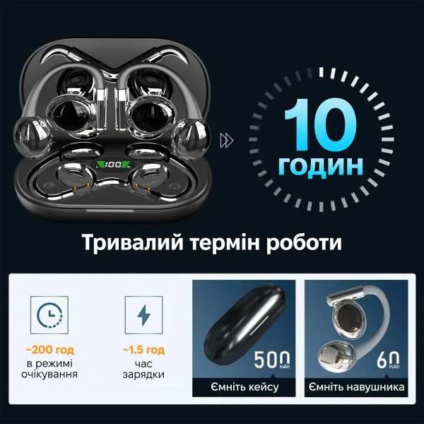 Фото - Наушники вкладыши беспроводные TWS INSPIRE YYK-880 Black