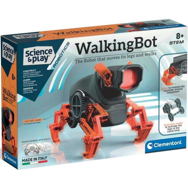 Фото - Робот-трансформер Clementoni WalkingBot серия Science & Play (75039)