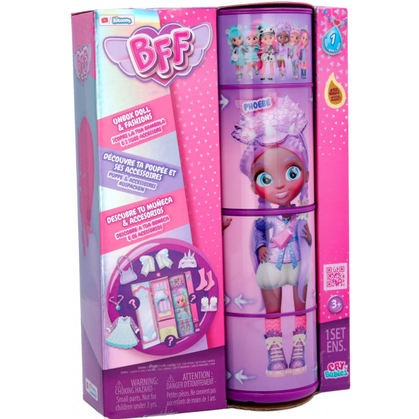 Фото - Коллекционная кукла Cry Babies BFF S1 Фиби (904354)