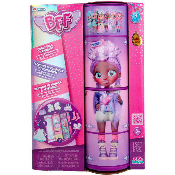 Фото - Коллекционная кукла Cry Babies BFF S1 Фиби (904354)