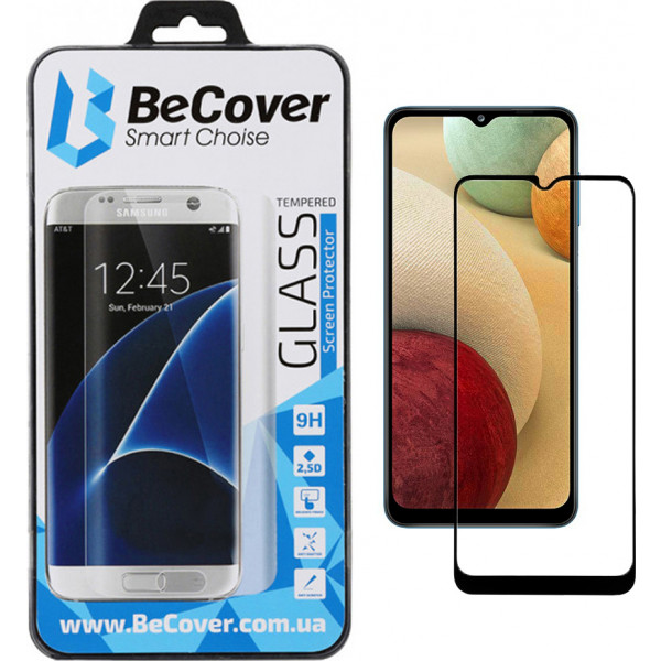 Фото - Защитное стекло для смартфона BeCover Samsung Galaxy M12 SM-M127 Black (705906)