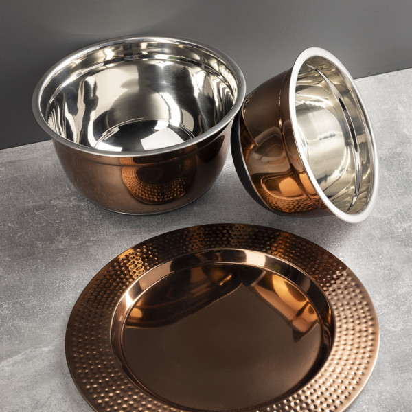 Фото - Набор мисок Bergner Copper 20/24 см (BGEU-6317)