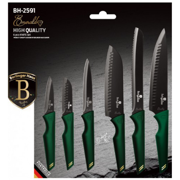 Фото - Набор ножей BerlingerHaus 6 пр. (BH 2591)