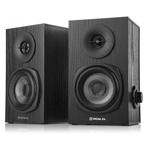 Фото - Уценка - Компьютерная акустика компактная 2.0 REAL-EL S-225 Black
