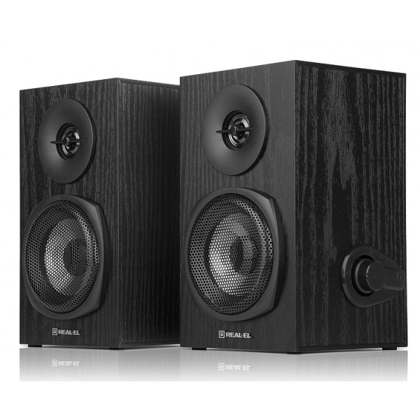 Фото - Уценка - Компьютерная акустика компактная 2.0 REAL-EL S-225 Black