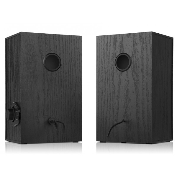 Фото - Уценка - Компьютерная акустика компактная 2.0 REAL-EL S-225 Black