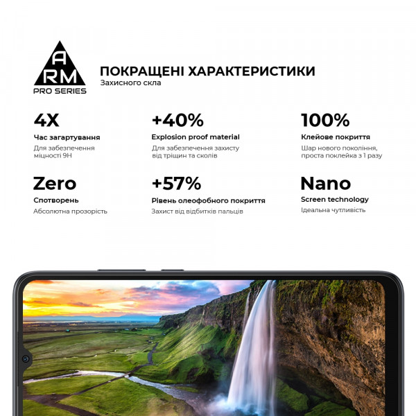 Фото - Защитное стекло для смартфона Armorstandart Icon for Xiaomi Redmi 10C Black (ARM61297)