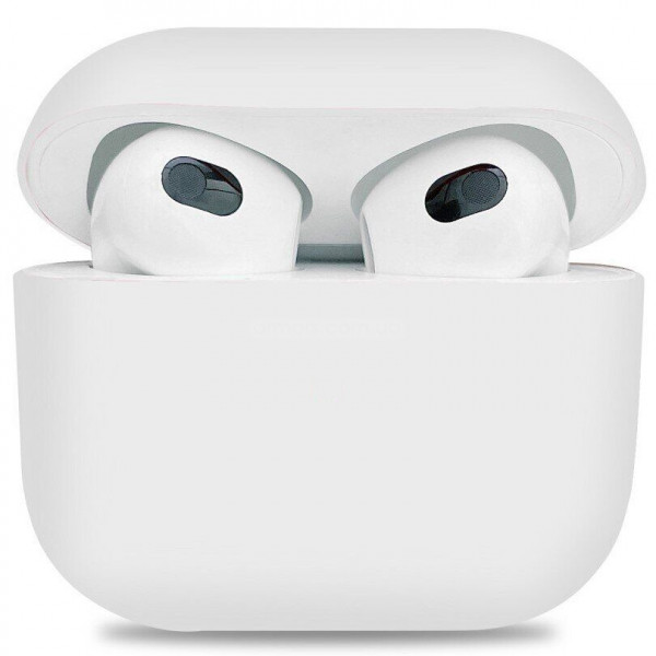 Фото - Чехол для наушников Armorstandart Ultrathin Silicone Case for Apple AirPods 3 White (ARM60296) Фото - Чехол для наушников Armorstandart Ultrathin Silicone Case for Apple AirPods 3 White (ARM60296)
