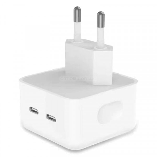 Фото - Сетевое зарядное устройство Armorstandart AMNWM3A 35W Dual USB-C Port Compact Power Adapter (ARM62264) Фото - Сетевое зарядное устройство Armorstandart AMNWM3A 35W Dual USB-C Port Compact Power Adapter (ARM62264)