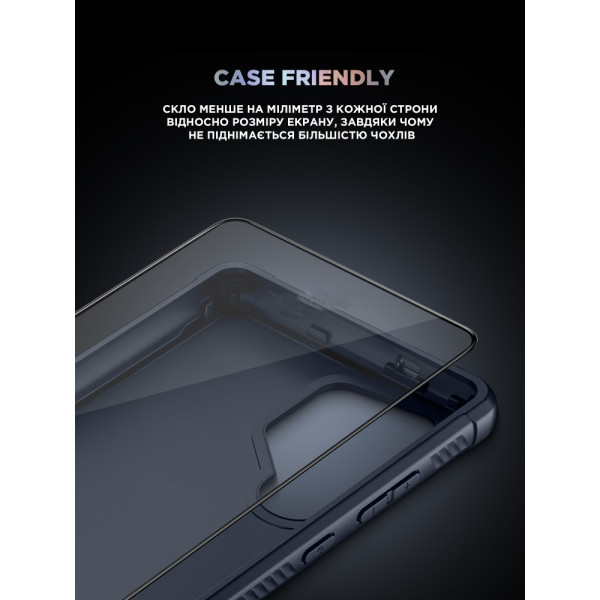 Фото - Защитное стекло для смартфона Armorstandart Supreme Plus Black Icon for Samsung S25 (ARM85453)