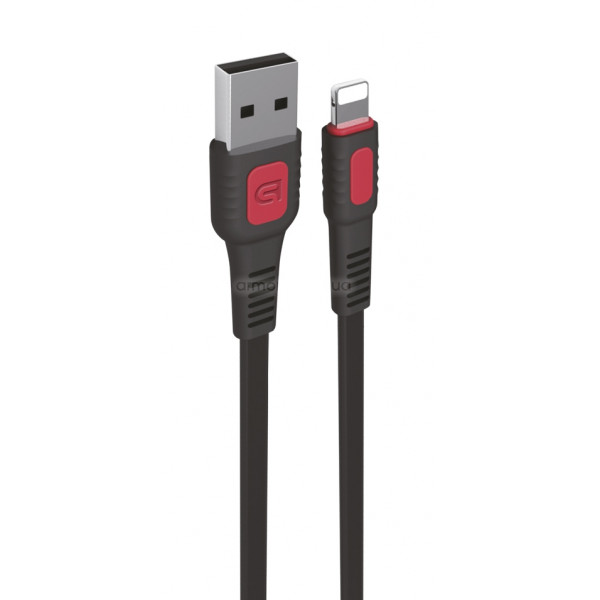 Фото - Кабель синхронизации данных Armorstandart AR15 USB - Lightning, 2.4А, 1 m Black (ARM59537)